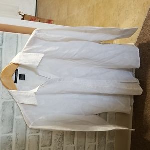 Willi Smith L white button down top